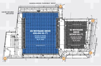 20 Whybank Dr, Brampton, ON for lease Floor Plan- Image 1 of 1