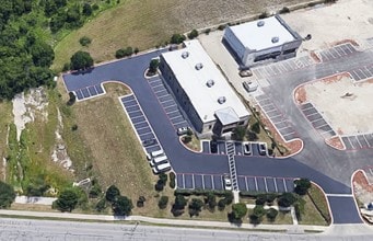 2401 S A W Grimes Blvd, Round Rock, TX - AERIAL  map view