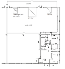 164 Terracon Pl, Winnipeg, MB for lease Floor Plan- Image 2 of 2