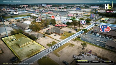 2206 Fowler Ave, Jonesboro, AR - aerial  map view