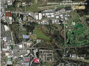 12020 Shale Ridge Ln, Auburn, CA - AERIAL map view