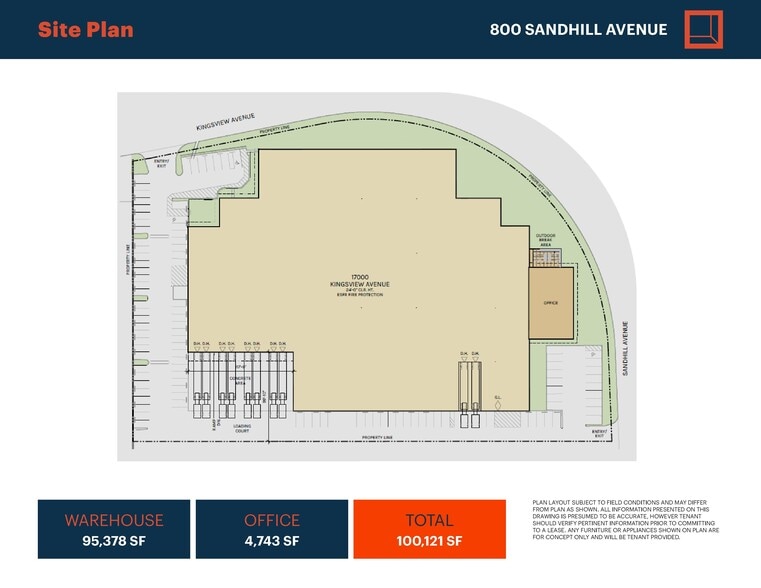 800 Sandhill Ave, Carson, CA for lease - Site Plan - Image 2 of 9