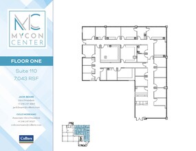 17311 N Dallas Pky, Dallas, TX for lease Floor Plan- Image 1 of 2