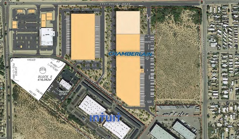 SEC Tucson Blvd & Drexel Rd, Tucson, AZ for sale - Primary Photo - Image 2 of 2