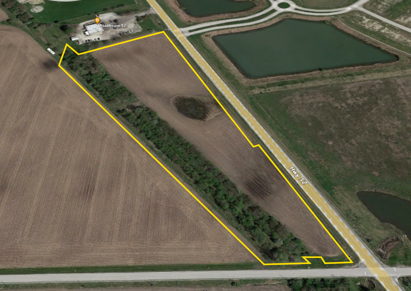 NWC Route 52 & Bruns Road, Manhattan, IL for sale - Building Photo - Image 1 of 2