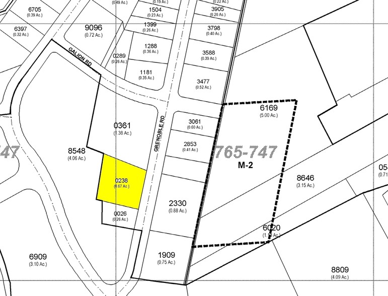 2420 Grenoble Rd, Richmond, VA for lease - Plat Map - Image 3 of 20