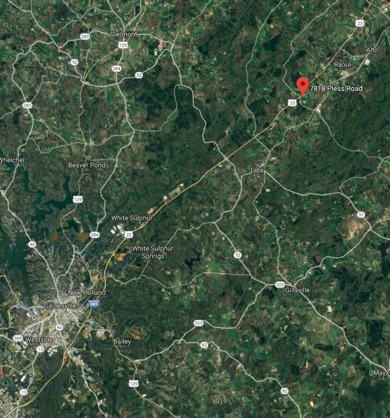 7818 Pless Rd, Alto, GA for sale - Aerial - Image 1 of 1