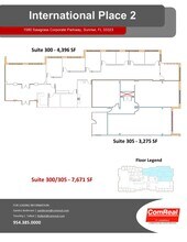 1580 Sawgrass Corporate Pky, Sunrise, FL for lease Floor Plan- Image 2 of 2