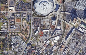 420 Chapel St SW, Atlanta, GA - aerial  map view