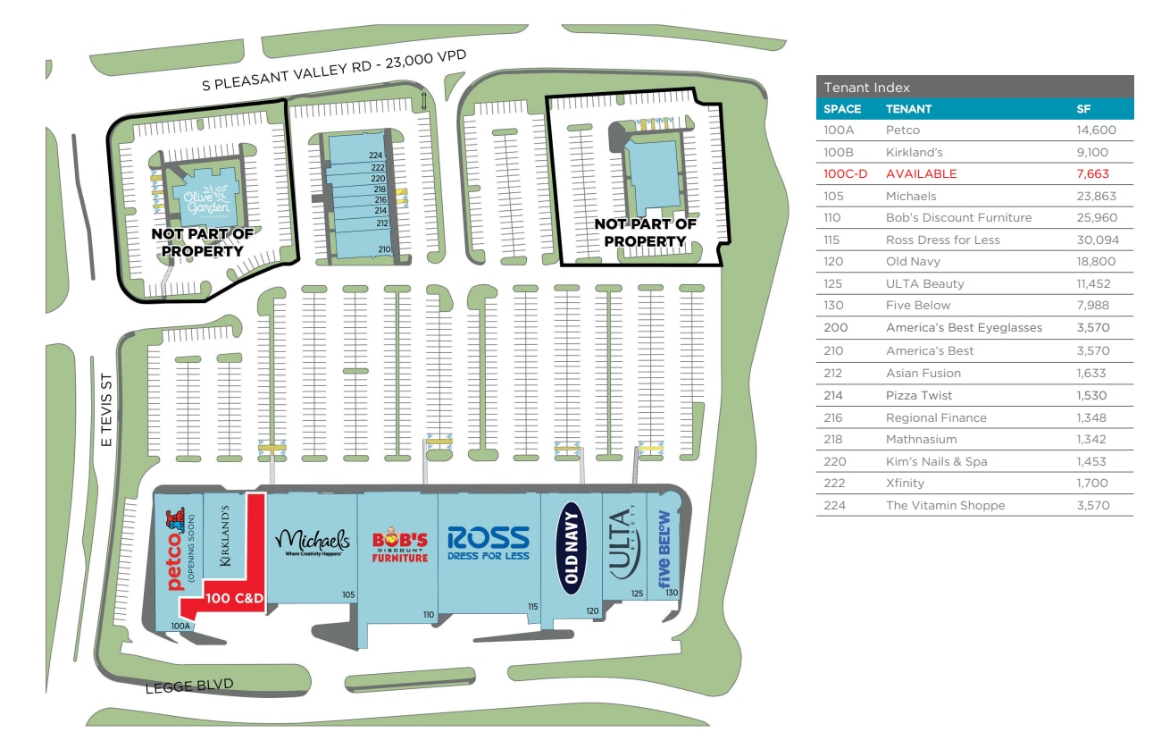 2460 S Pleasant Valley Rd, Winchester, VA for lease Site Plan- Image 1 of 1