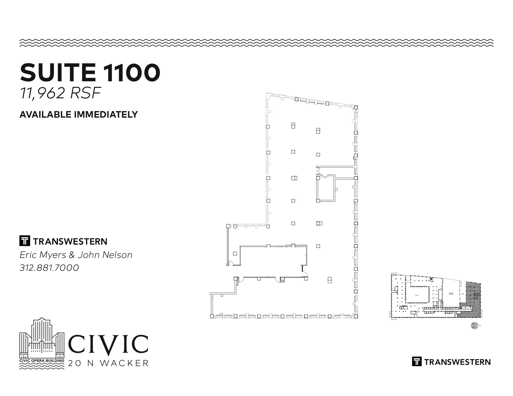 20 N Wacker Dr, Chicago, IL for lease Floor Plan- Image 1 of 1