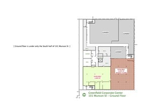 101 Munson St, Greenfield, MA for lease Floor Plan- Image 2 of 3