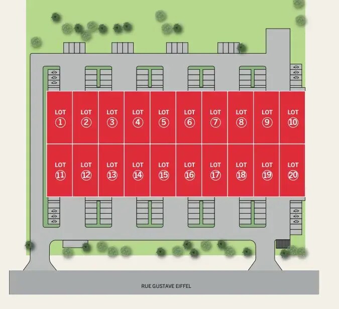 Flex in Bondoufle for lease Floor Plan- Image 1 of 1