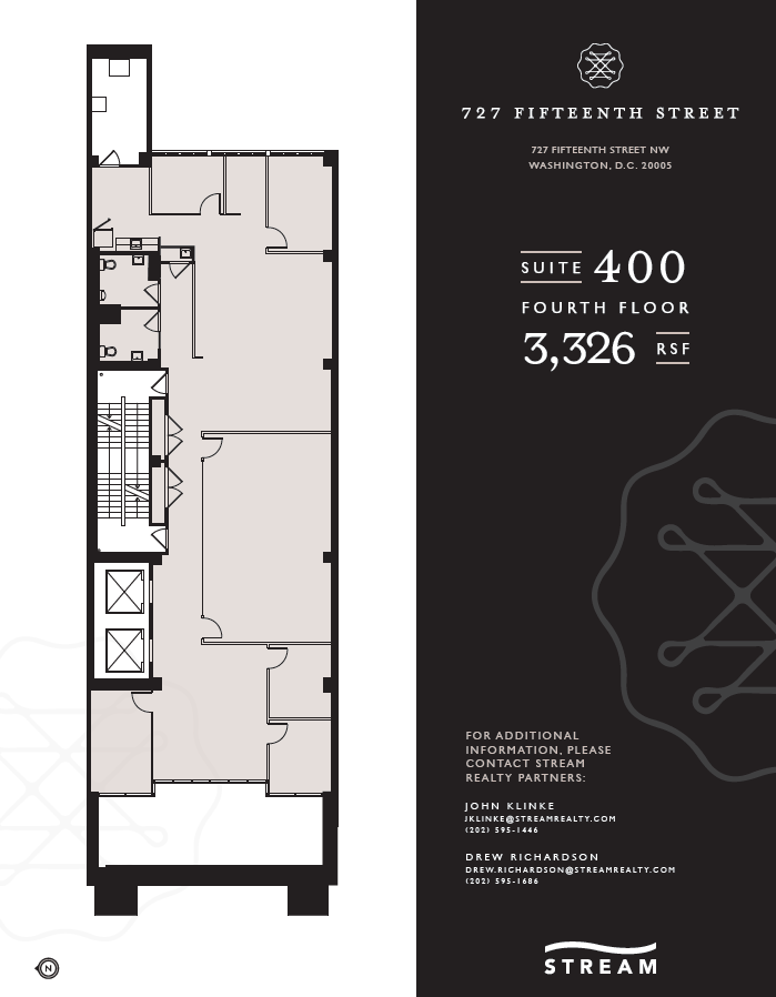 727 15th St NW, Washington, DC for lease Floor Plan- Image 1 of 4