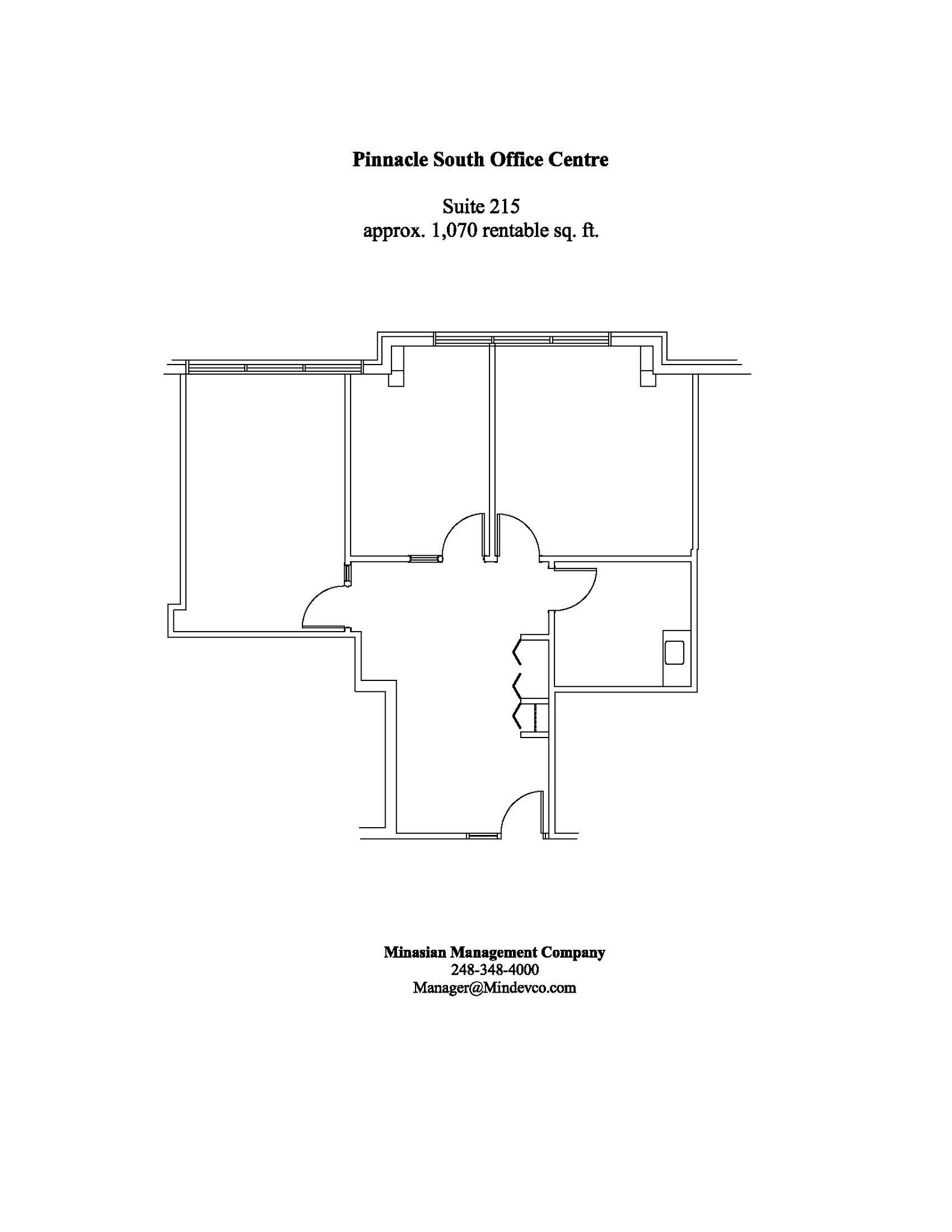 41850 W 11 Mile Rd, Novi, MI for lease Floor Plan- Image 1 of 1