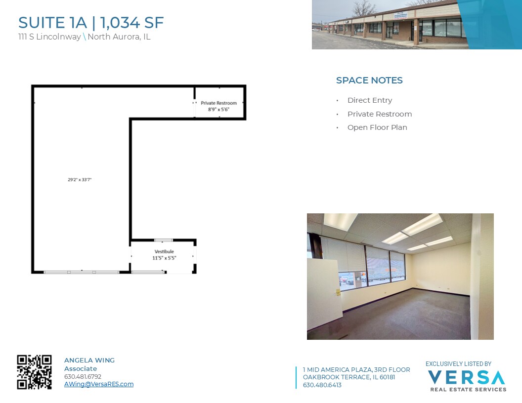 111 S Lincolnway, North Aurora, IL for lease Floor Plan- Image 1 of 1