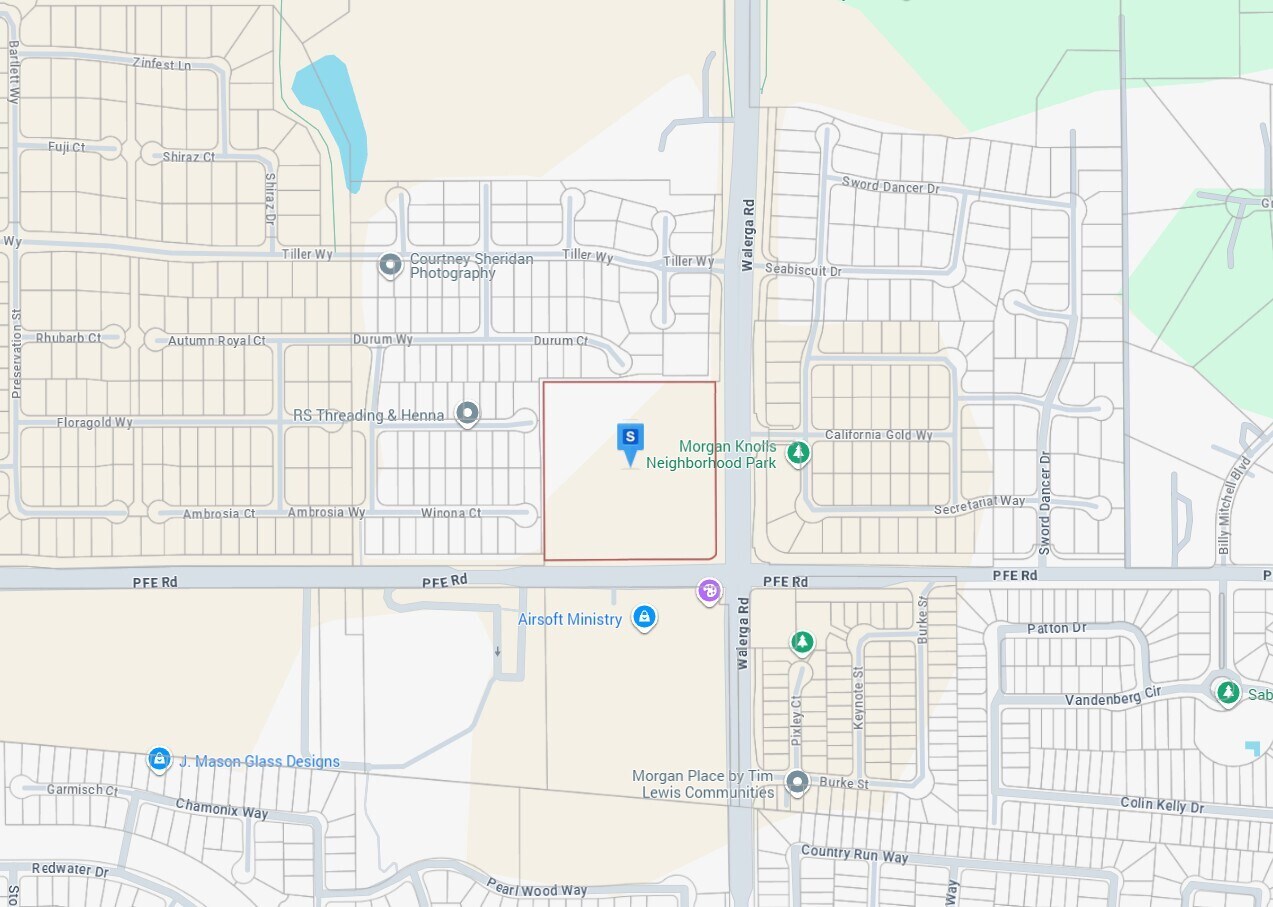 Walerga Rd, Roseville, CA for sale Plat Map- Image 1 of 2