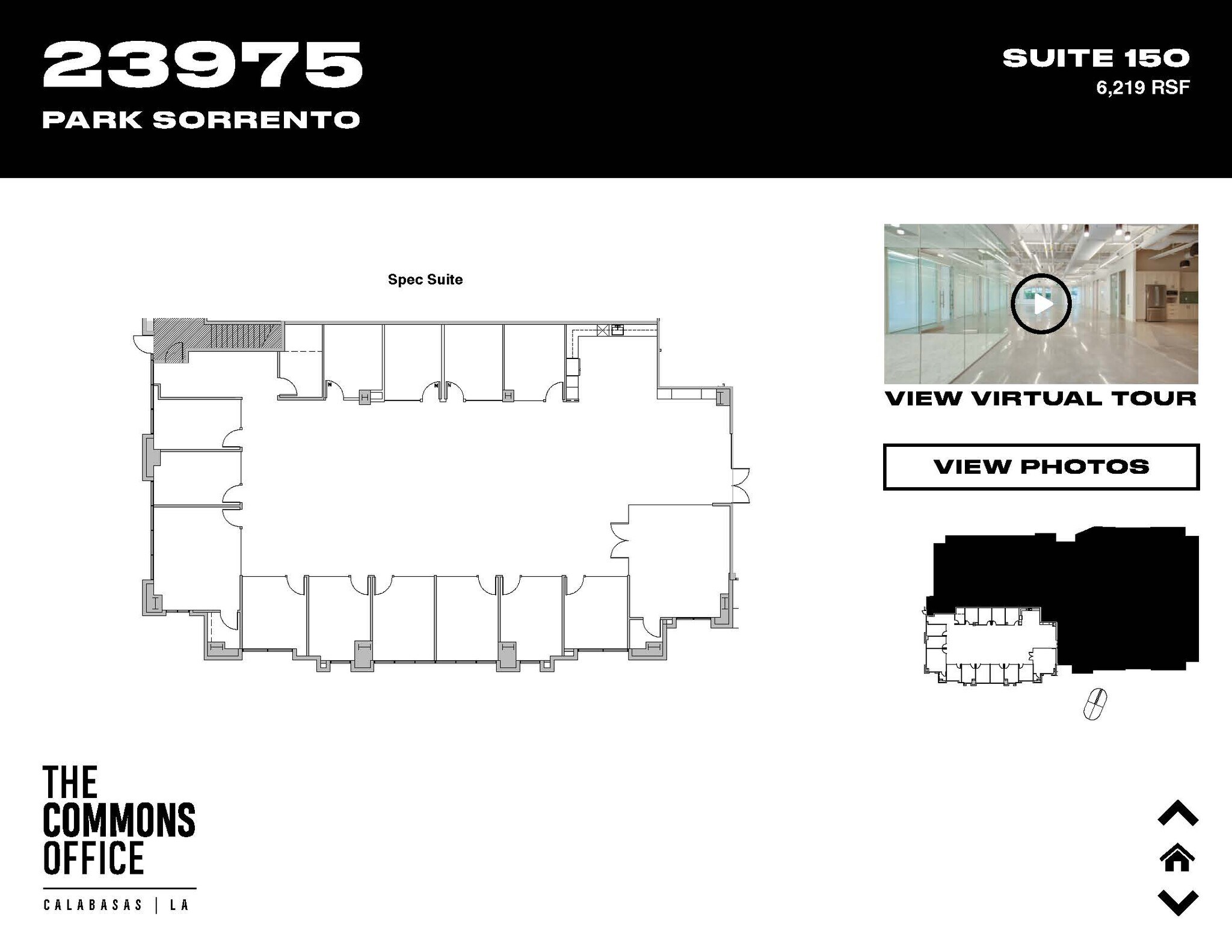 24025 Park Sorrento, Calabasas, CA for lease Floor Plan- Image 1 of 8