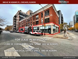 More details for 832-842 W Adams St, Chicago, IL - Office/Medical for Lease