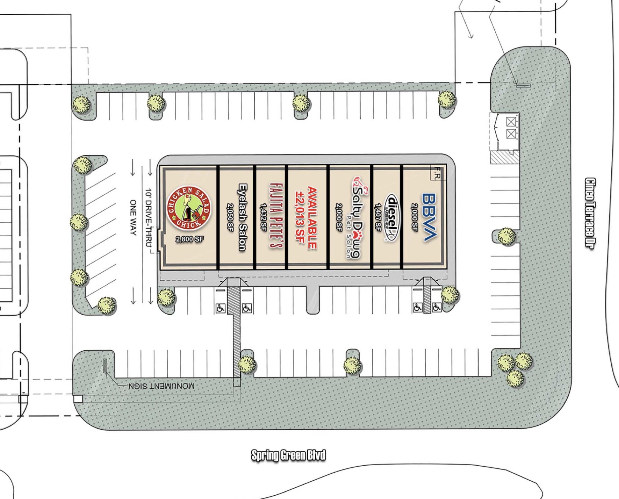 9615 Spring Green Blvd, Katy, TX for sale Site Plan- Image 1 of 1