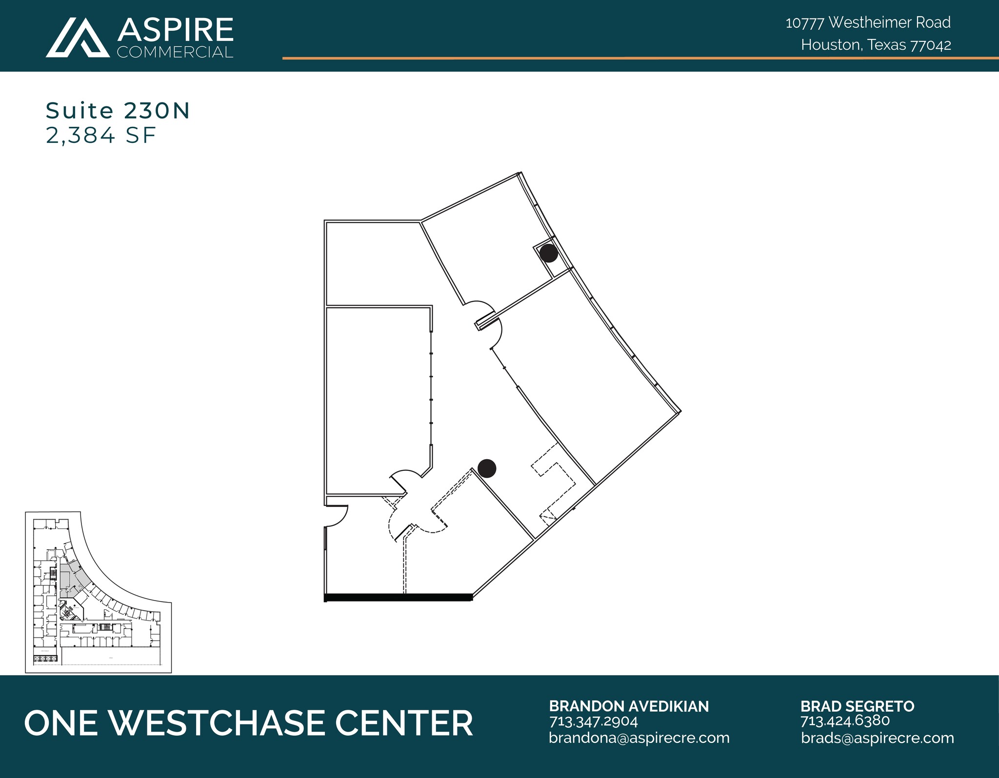 10777 Westheimer Rd, Houston, TX for lease Floor Plan- Image 1 of 2