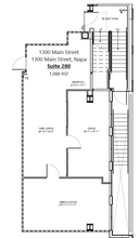 1300 Main St, Napa, CA for lease Floor Plan- Image 1 of 1