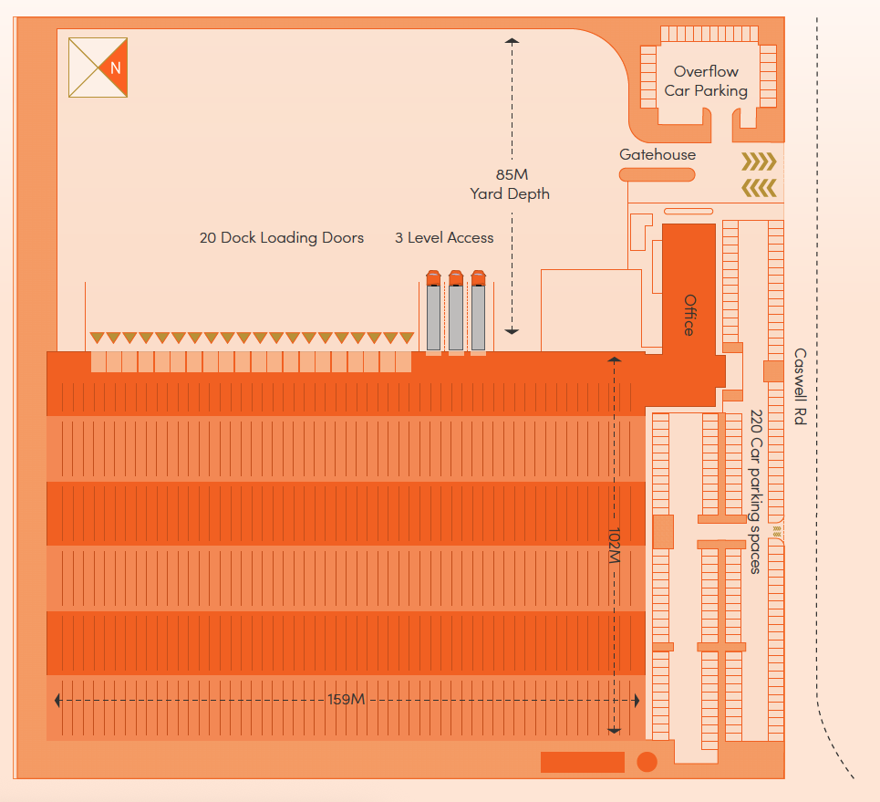 Caswell Rd, Northampton for sale Site Plan- Image 1 of 1
