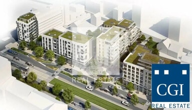 Grenoble - AERIAL map view