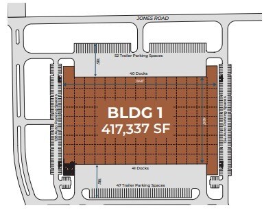 3715 East Fwy, Baytown, TX for lease Floor Plan- Image 1 of 1
