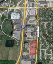 6402 Corporate Dr, Indianapolis, IN - aerial  map view