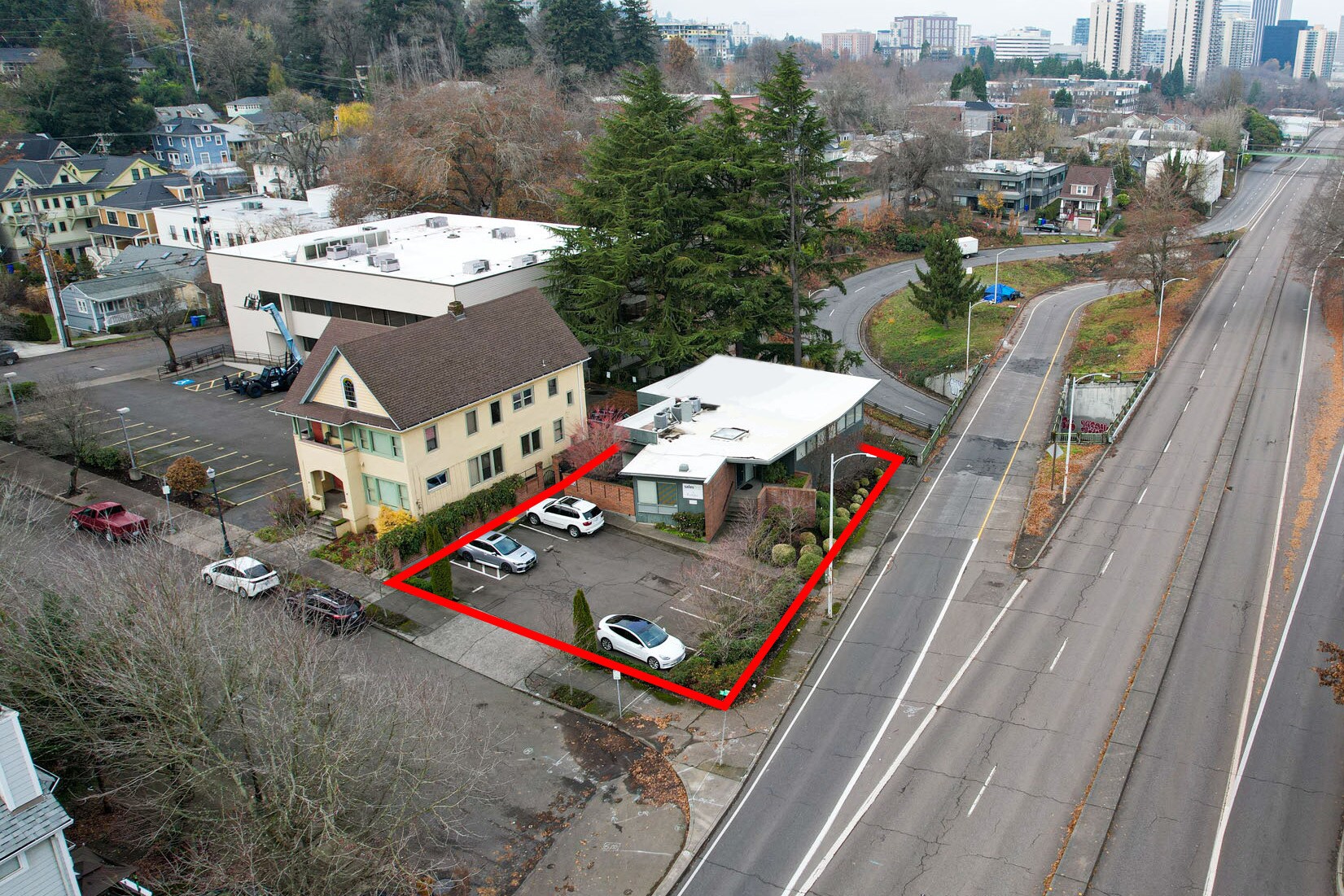 11 SW Gibbs St, Portland, OR for sale Aerial- Image 1 of 1