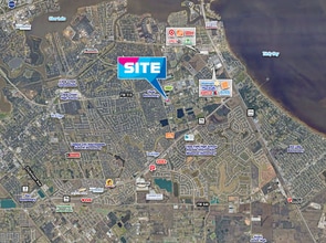 381 Columbia Memorial Pky, League City, TX - AERIAL  map view