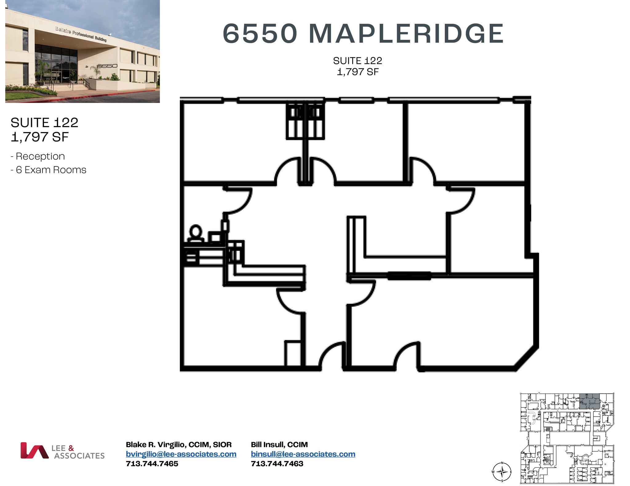 6550 Mapleridge St, Houston, TX for lease Floor Plan- Image 1 of 1