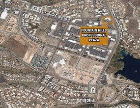 13620 N Saguaro Blvd, Fountain Hills, AZ - aerial  map view