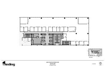 4600 S Syracuse St, Denver, CO for lease Floor Plan- Image 1 of 1