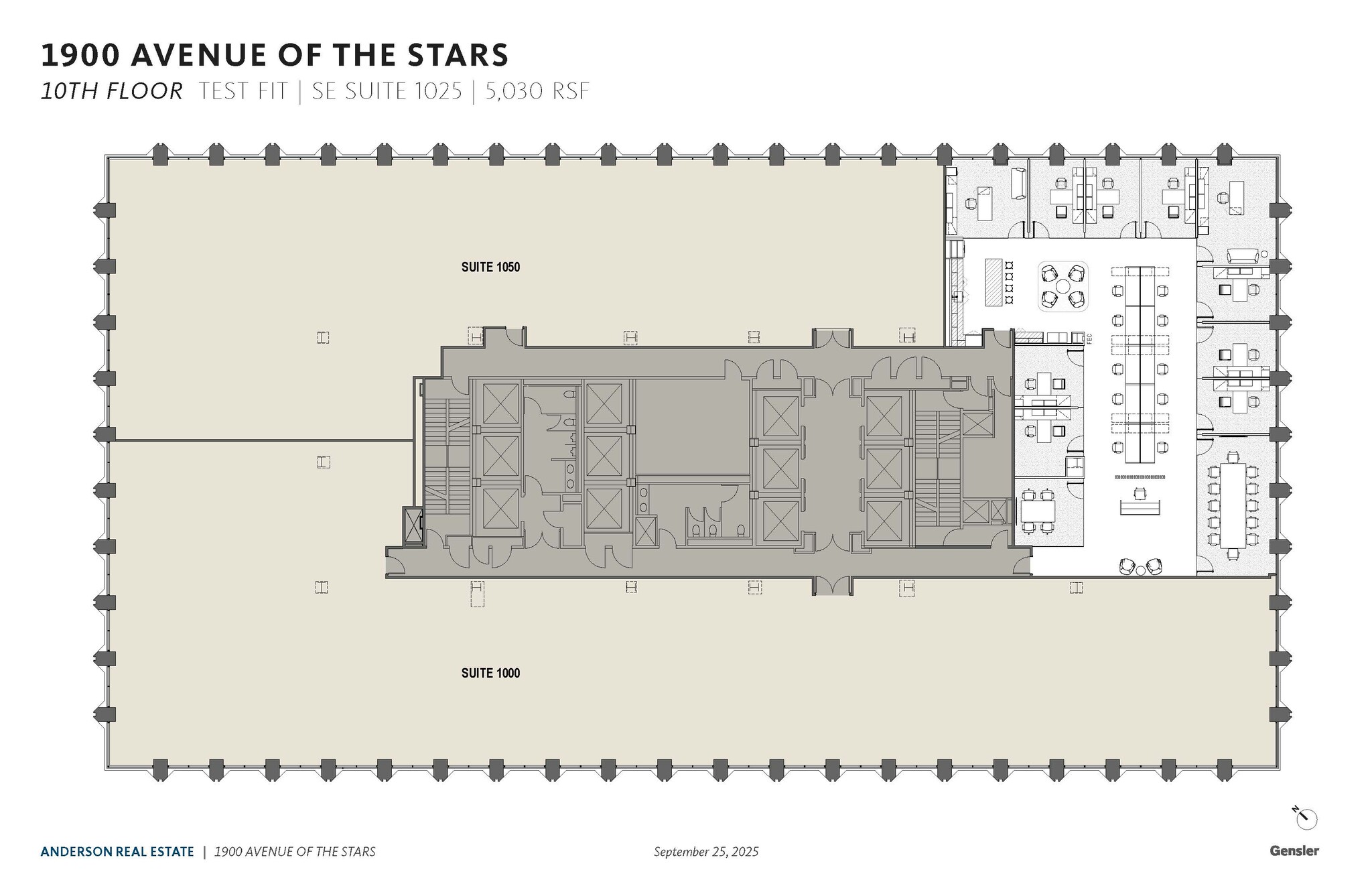 1800 Avenue of the Stars, Los Angeles, CA for lease Floor Plan- Image 1 of 1