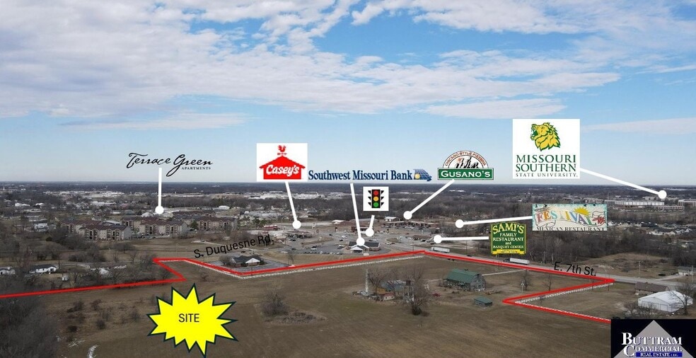 4014 E 7th St, Joplin, MO for sale - Aerial - Image 2 of 16