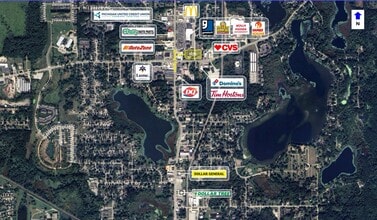 15201 N Holly Rd, Holly, MI - AERIAL map view