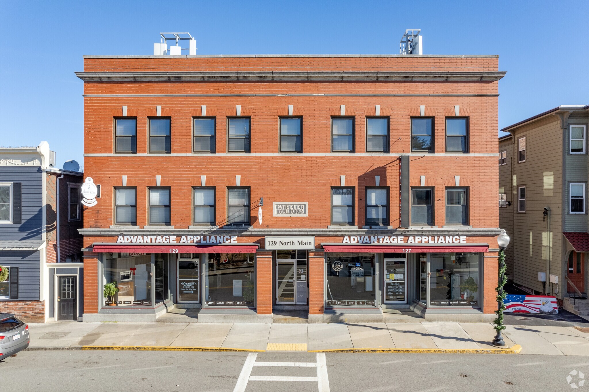 127129 N Main St, Mansfield, MA 02048 Wheeler Building