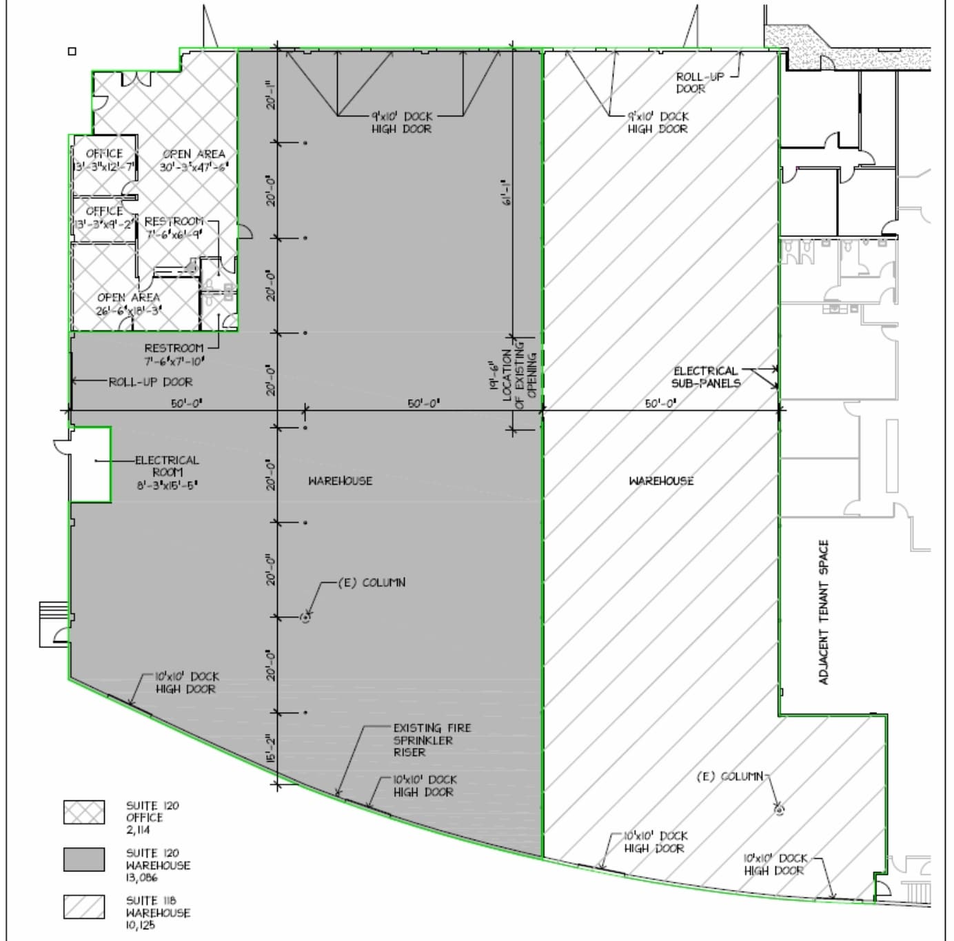 4603 N Brawley Ave, Fresno, CA for lease Floor Plan- Image 1 of 1