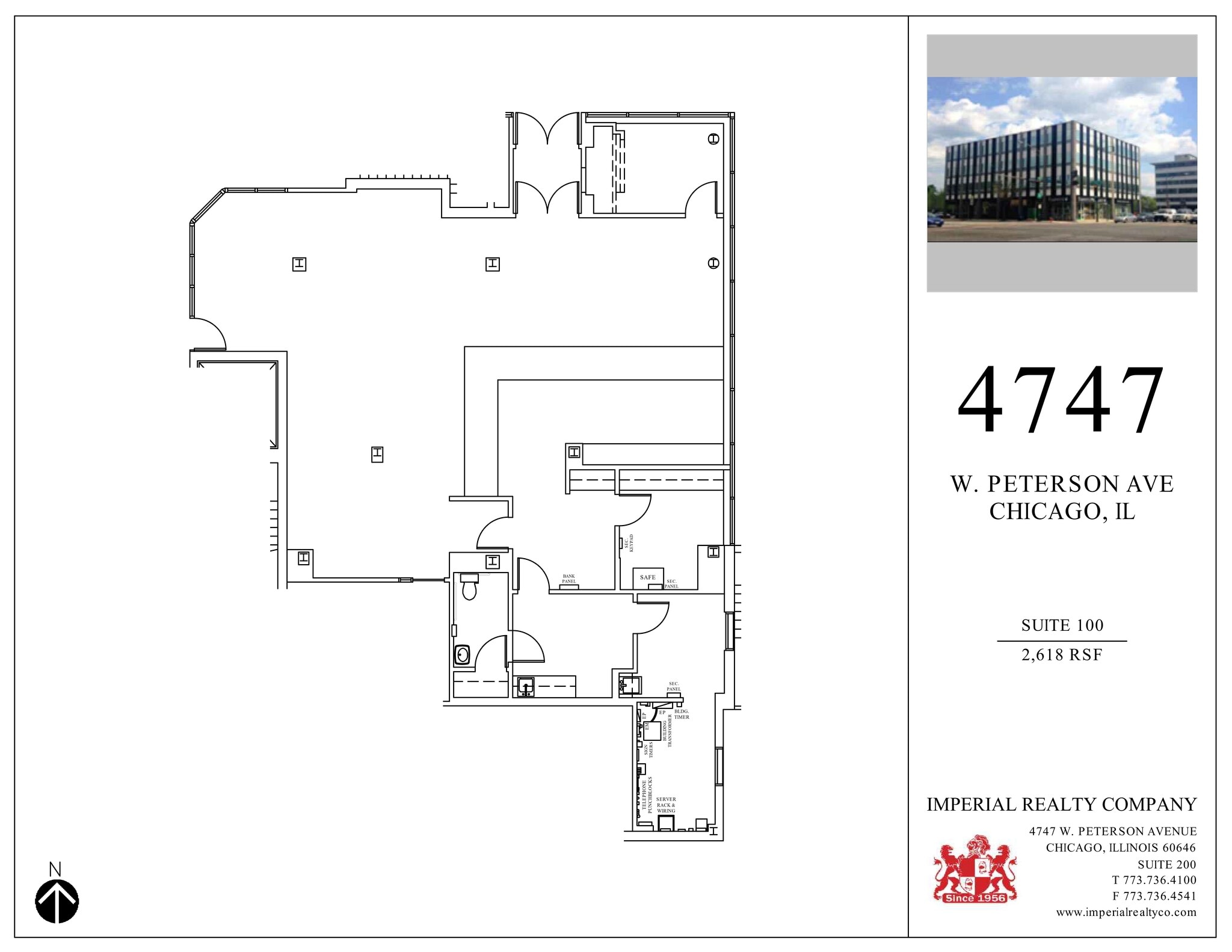 4747 W Peterson Ave, Chicago, IL for lease Site Plan- Image 1 of 10