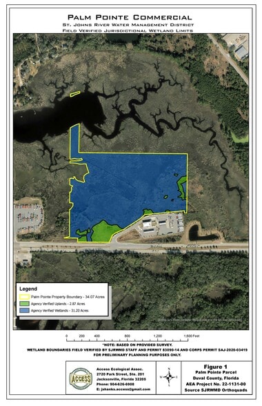 3698 Zoo Pky, Jacksonville, FL for sale - Aerial - Image 1 of 6