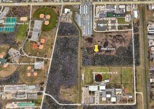 6015 College St, Beaumont, TX - AERIAL  map view - Image1