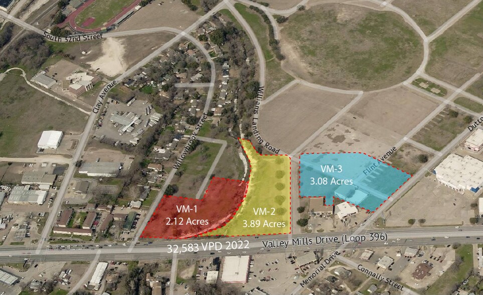 910 S Valley Mills Dr, Waco, TX for sale - Site Plan - Image 1 of 9