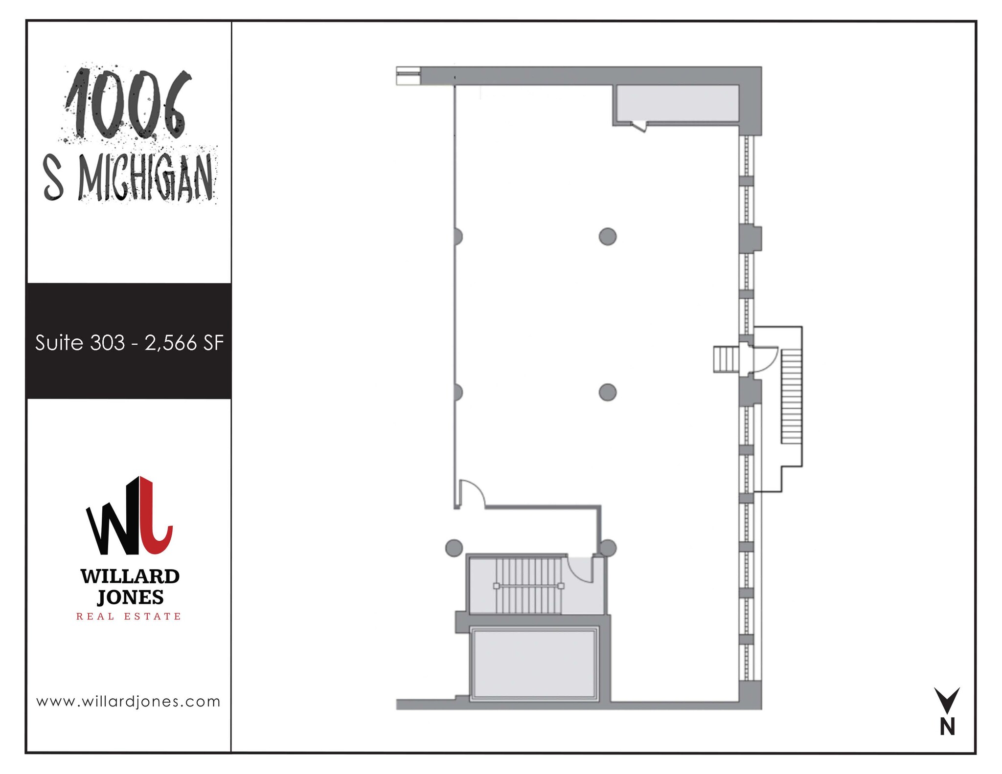 1006 S Michigan Ave, Chicago, IL for lease Floor Plan- Image 1 of 1