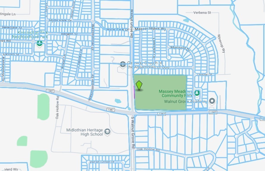 NEC Walnut Grove Rd & FM 1387, Midlothian, TX for lease - Plat Map - Image 2 of 2