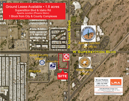 1.6 Acre Infill Corner in Apache Junction - Gas Station