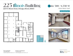 225 W Illinois St, Chicago, IL for lease Floor Plan- Image 1 of 11