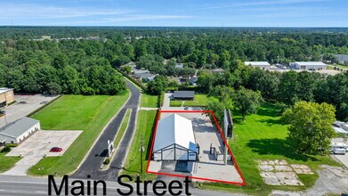 817 E Main St, Tomball, TX - AERIAL  map view - Image1