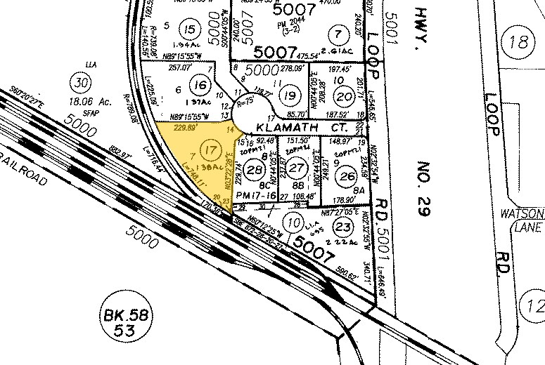 165 Klamath Ct, American Canyon, CA for lease - Plat Map - Image 2 of 3